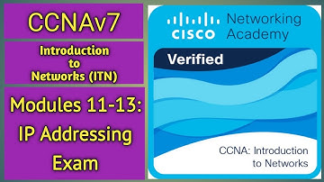 CCNAv7 | Introduction to Networks | Modules 11-13: IP Addressing Exam