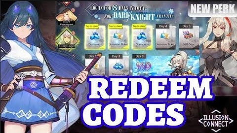 ILLUSION CONNECT REDEEM CODES OCTOBER 2021 l THIS CODES IS 100% WORKING