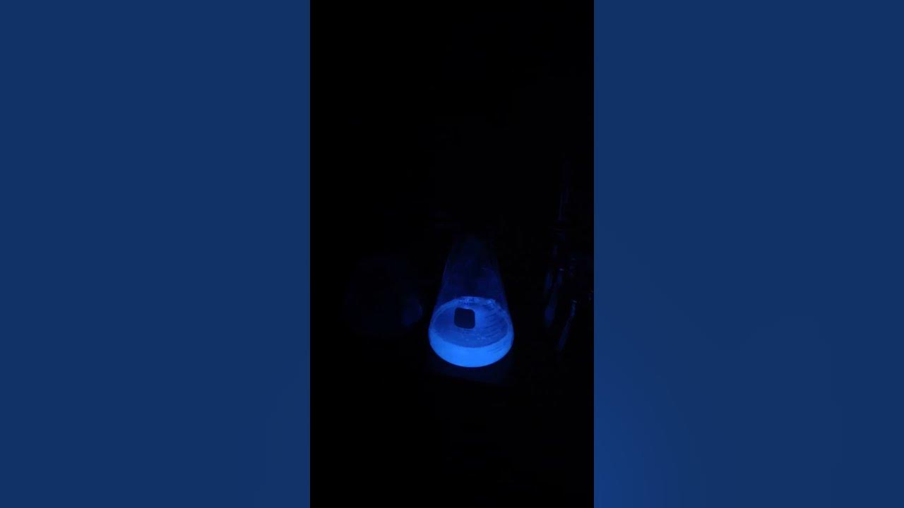 How to make glow sticks using luminol with 2/3 more the amount of