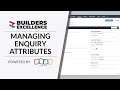Using Enquiry Attributes to Improve your Reports and Processes