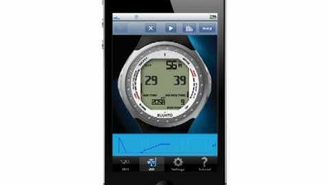 Suunto Dive Computers iPhone App - Tutorial - m1s2