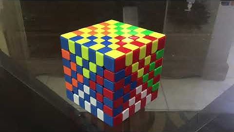 How to make  superflip pattern on 7x7 rubiks cube