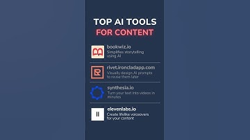 4 AI tools for creating content  #writingtools #aitools #aiwriting