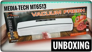 VACUUM FRESH Zgrzewarka próżniowa MT6513 Media-Tech - unboxing, rozpakowanie | ForumWiedzy