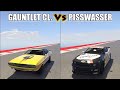 GAUNTLET CLASSIC VS PISSWASSER DOMINATOR SPEED TEST DRAG ...