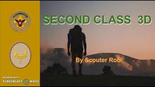 BSA SECOND CLASS RANK REQUIREMENT 3D