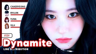 ITZY - Dynamite (Line Distribution)