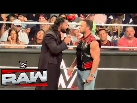 LA Knight Confronts Seth Rollins, Destroyed by Jimmy Uso Full Segment - WWE Raw 7/6/2026