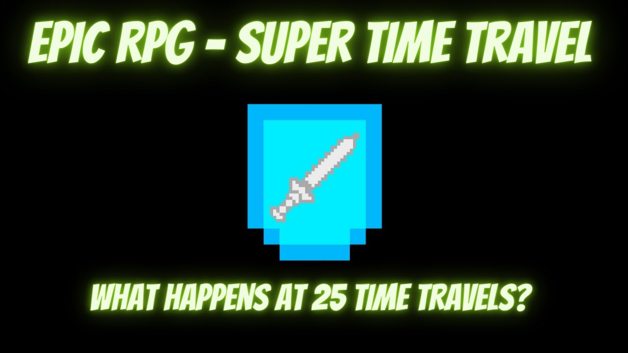 super time travel epic rpg