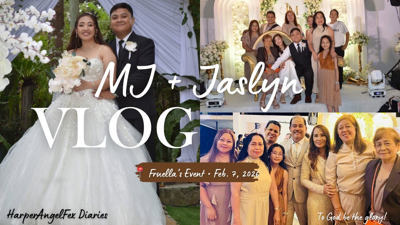 MJ + Jaslyn Wedding Vlog • 2.7.26
