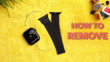 Hoe verwijder ik het bandje van mijn Apple Watch? #applewatch