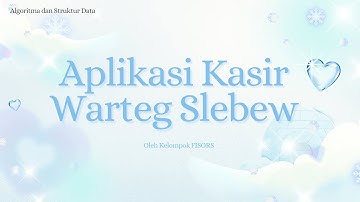 Project Akhir Algoritma dan Struktur Data Kelompok Fisors