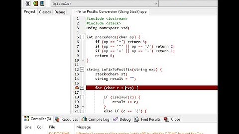 How To CONFIGURE DEV-C++ Error: Range based 