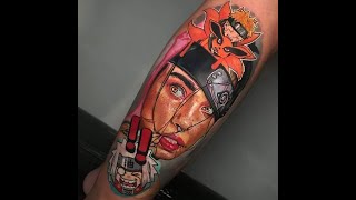 Anime Tattoo - Naruto Inspired tattoo realism by Omom tattoo shop by Mello Muñoz 709 views 4 years ago 1 minute, 13 seconds