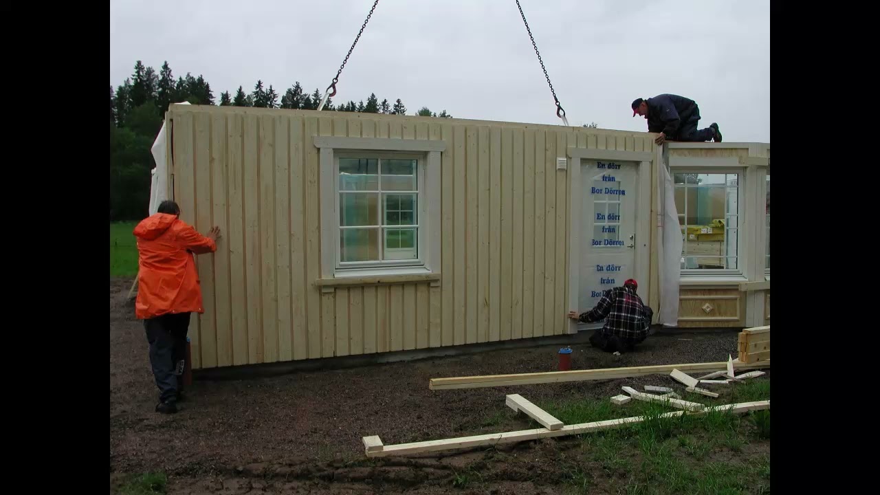 Byggnation av Eksjöhus Källiden 2002