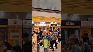C851E test run passing by Bishan station CC15 || NS17