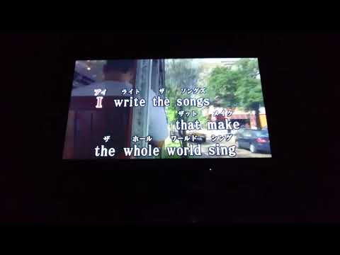 歌の贈りもの Barry Manilow－I Write The Songs エイジ６６ カラオケで歌いました［日本語詞］
