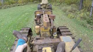 Caterpillar D2 #5J1113  Freeing Up Stuck Steering Clutch