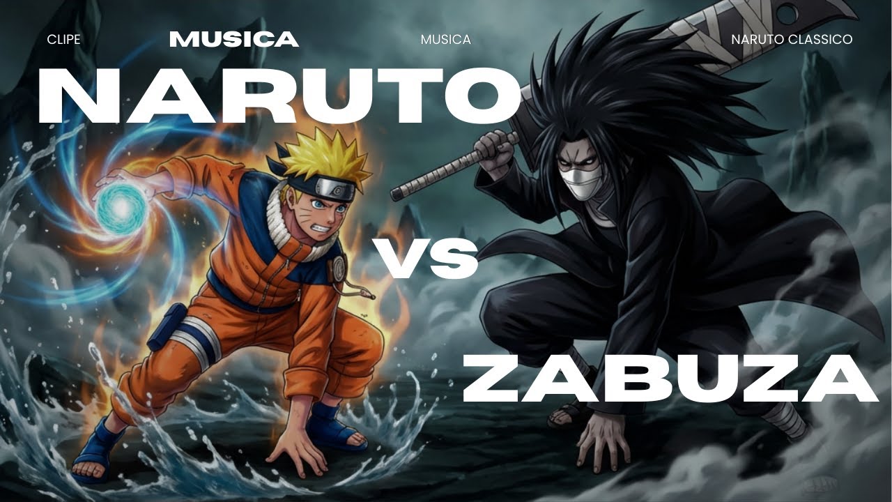 Naruto vs Zabuza musica ''No silencio da nevoa.''