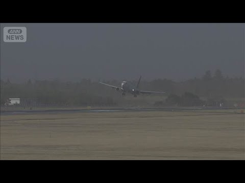 強風の影響　成田空港で複数便が着陸できず　目的地変更する便相次ぐ(2026年1月13日)