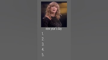 ranking taylor songs randomly ~ reputation