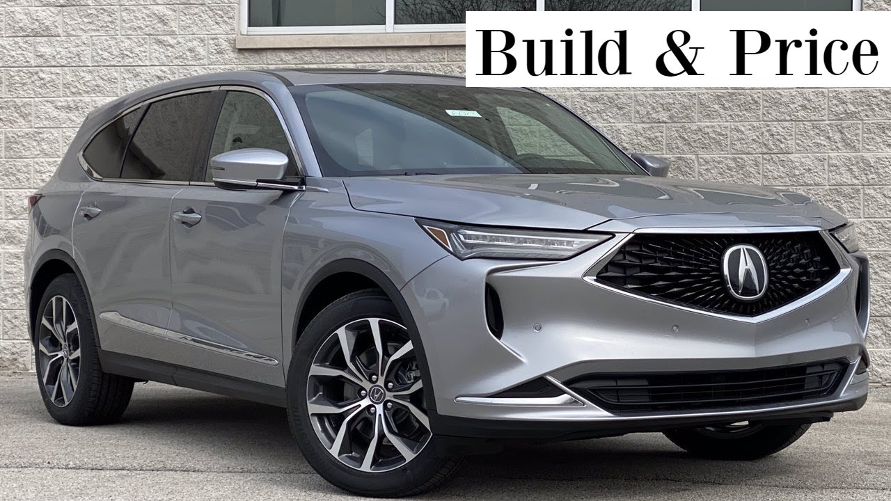 2022 Acura MDX with Technology Package Build & Price Review Features