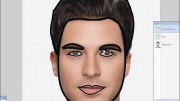 How To Easily Make A Cartoon Character In Paint.net