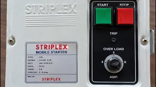 STRIPLEX STARTER Wiring and working