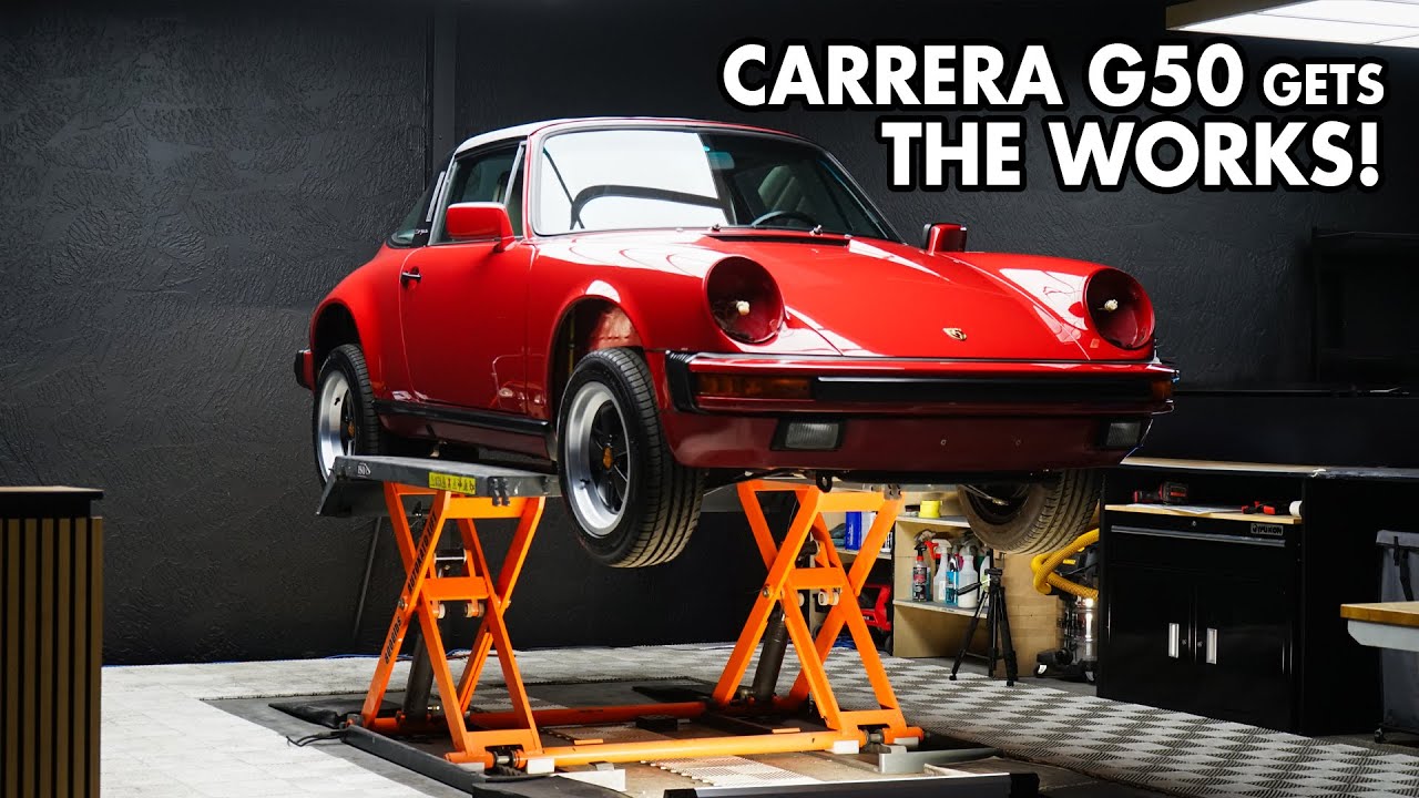Ultimate Detailing Transformation of a Classic Porsche 911 Carrera Targa | Dry Ice & Laser Cleaning!
