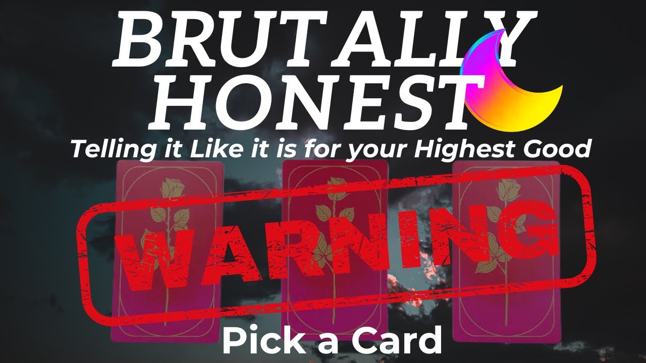The HARSH TRUTH ⛔️ Watch at your Own Risk…⛔️ Pick a Card Tarot Reading