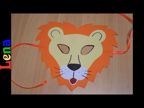 Vidéo: Comment Faire Un Masque De Lion