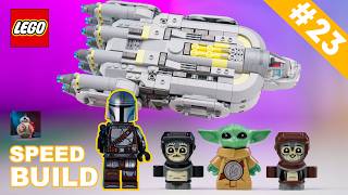 LEGO Star Wars 75445 Anzellan Starship| Mandalorian And Grogu | Speed Build! | LEGO STAR WARS 2026