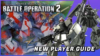 「GBO2」Gundam Battle Operation 2 Beginner's Guide【バトオペ2】