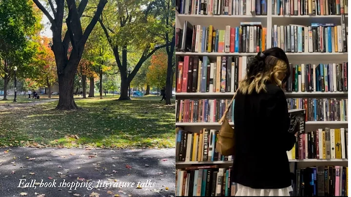 fall, book shopping, literature talks