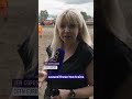 At the scene of the fatal UK train collision