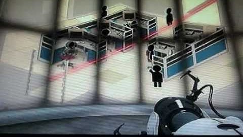 Portal 2 walkthrough pt 4 - Chapter 2 The Cold Boot