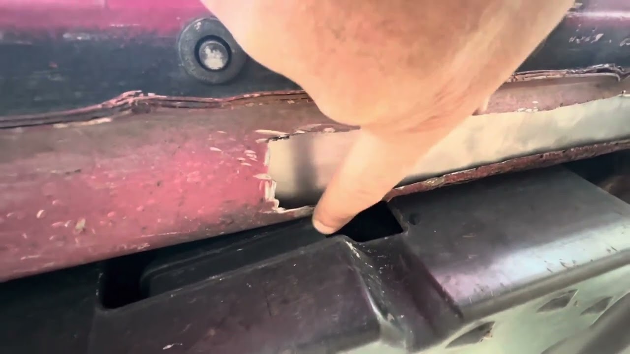 Car body repair with rivets and JB Weld- Part two