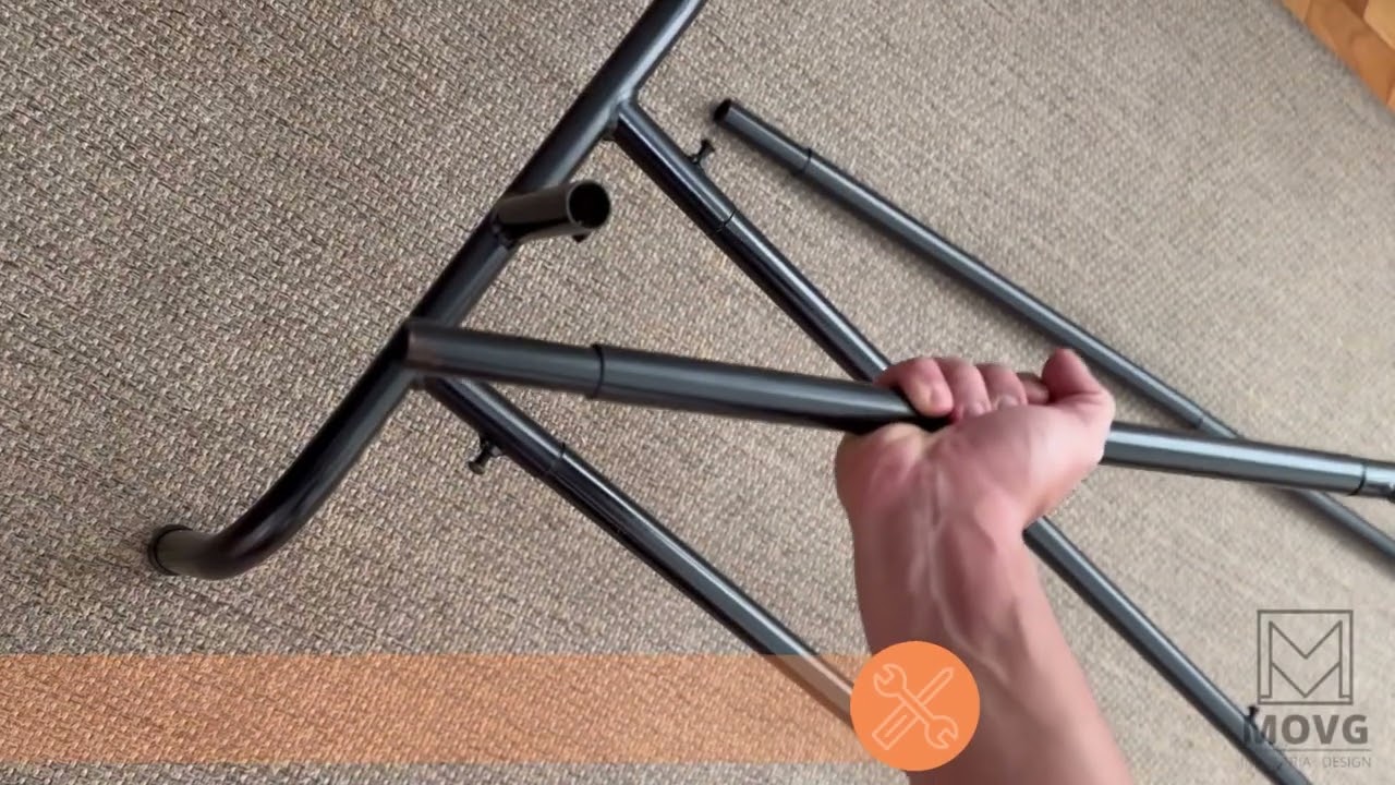 MONTAGEM DO CABIDEIRO LONGO DUPLO MOVG MÓVEIS