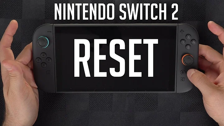 How to factory reset the Nintendo Switch 2