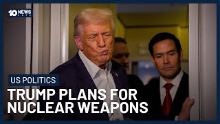 Trump Threatens To Restart Nuclear Weapons Testing After Russia’s Torpedo Test | 10 News