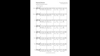 Jacob Collier - World O World | Transcribed by Auri Fell