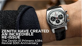 Zenith Have Created An Incredible Re-issue! | The Zenith El Primero A384 Revival 50th Anniversary
