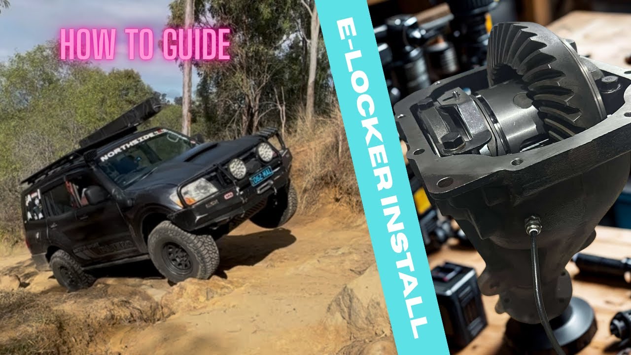 E-Locker install - Pajero Gen3 NP