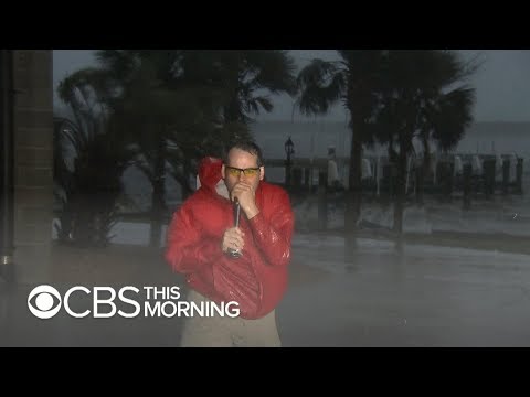 Hurricane Florence whips Beaufort, North Carolina