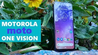 Обзор Motorola One Vision - смартфон с экраном 21:9
