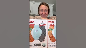 6-in-1 Dash Mini Waffle Maker!