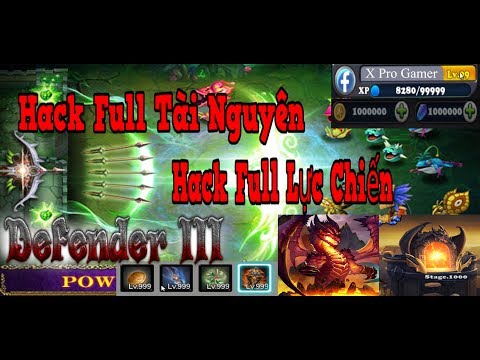hack game defender 3 - Defender III►Hack Full Tài Nguyên & Sức Mạnh Cức Bá Đạo - X Pro Gamer