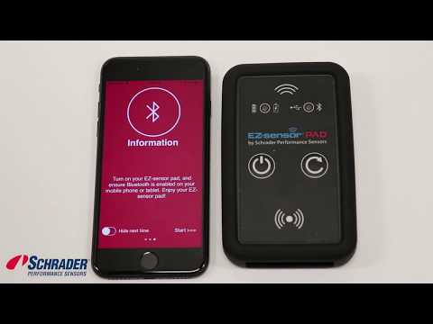 Schrader's EZ-sensor Pad Overview