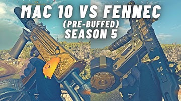 MAC-10 vs Fennec in WARZONE: CW SEASON 5: Launch | Gun Comparison | Payload Gameplay