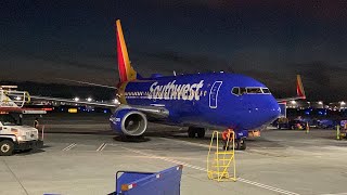 San Jose (SJC) ~ Los Angeles (LAX) - Southwest Airlines - Boeing 737-700 - Full Flight